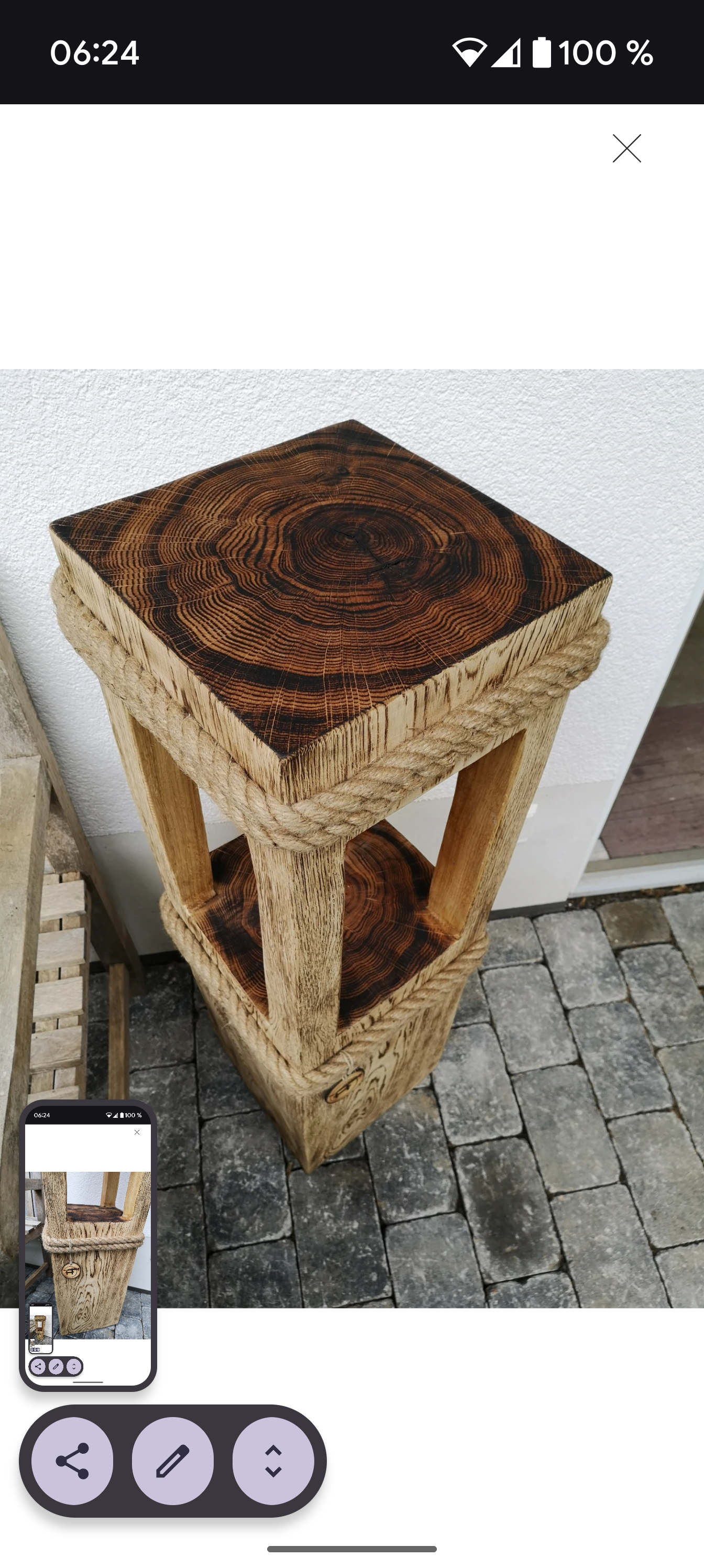 Ein Eichenstamm verwandelt sich, Bild 7